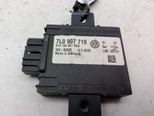 7L0907719, CENTRALITA MOTOR VW TOUAREG (7LA, 7L6, 7L7)|Desguaces La Cabaña
