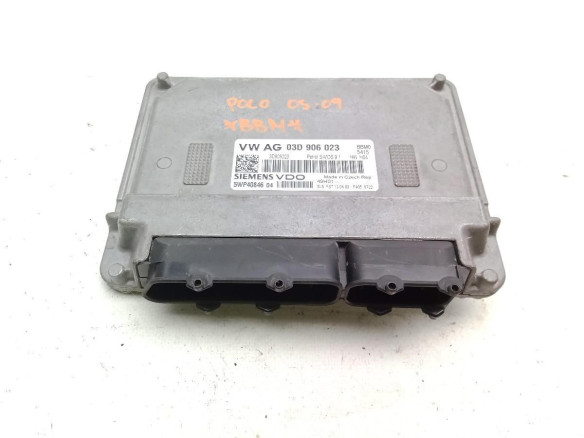 03D906023,5WP40846, CENTRALITA MOTOR SKODA FABIA II (542)|Desguaces La Cabaña