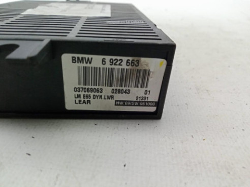 6922663 CENTRALITA MOTOR BMW 7 (E65, E66, E67)|Desguaces La Cabaña