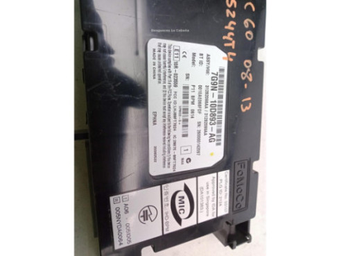 7G9N10D893AG CENTRALITA MOTOR VOLVO XC60 (156)|Desguaces La Cabaña