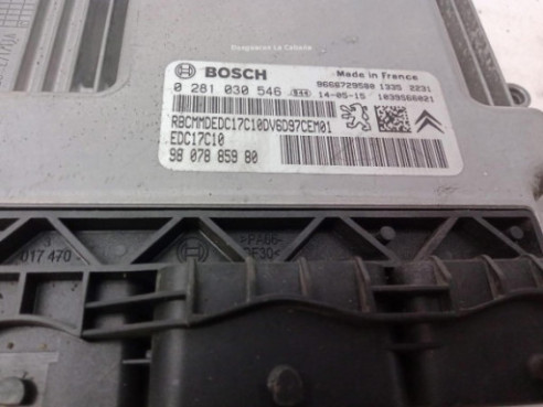 9807885980 CENTRALITA MOTOR CITROEN C3 Picasso|Desguaces La Cabaña