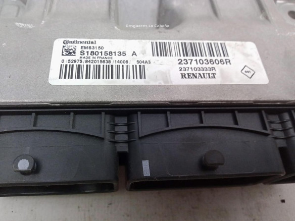 237103606R, CENTRALITA MOTOR RENAULT CAPTUR (J5_, H5_)|Desguaces La Cabaña