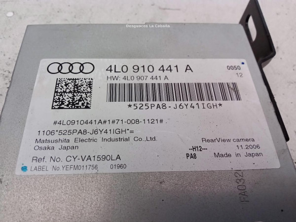 4L0910441A, CENTRALITA MOTOR AUDI Q7 (4LB)|Desguaces La Cabaña