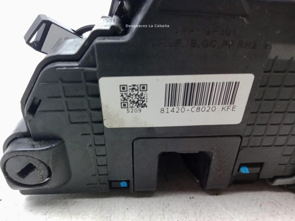 81420C8020 CERRADURA PUERTA LAT TRA DER HYUNDAI i20 (GB)|Desguaces La Cabaña