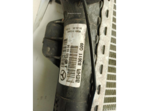A1695001803 RADIADOR AGUA MERCEDES BENZ CLASE B (W245)|Desguaces La Cabaña