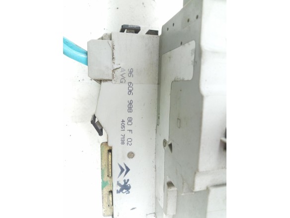 9660698880 CERRADURA PUERTA LAT DEL IZQ CITROEN C6 (TD_) |Desguaces La Cabaña