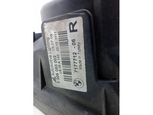 63177177712 NIEBLA DEL DER BMW 5 (E60)|Desguaces La Cabaña