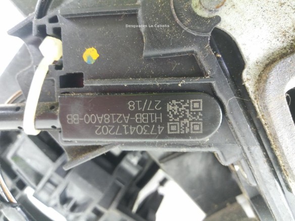 CERRADURA PUERTA LAT TRA IZQ FORD FIESTA VII |Desguaces La Cabaña