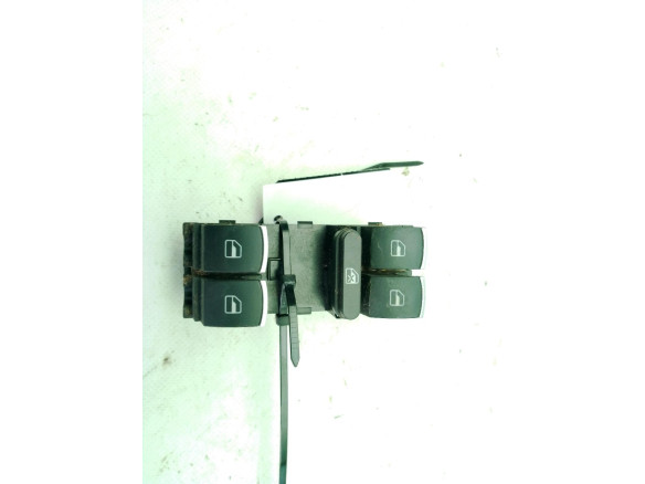 5K4959857 MANDO ELEVALUNAS PUERTA LAT DEL IZQ VW GOLF VI (5K1)|Desguaces La Cabaña