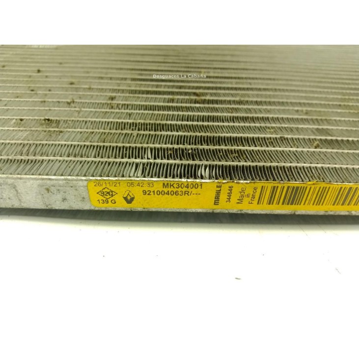 921004063R RADIADOR AIRE ACONDICIONADO NISSAN TOWNSTAR Furgoneta/monovolumen (XFK) |Desguaces La Cabaña
