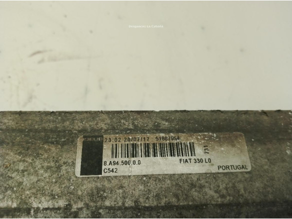 0000051887954 INTERCOOLER FIAT TIPO Fastback (357_)|Desguaces La Cabaña