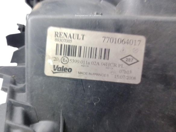 260108053R FARO DERECHO RENAULT MEGANE II Sedán (LM0/1_)|Desguaces La Cabaña