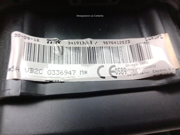 96764125ZD AIRBAG IZQ PEUGEOT 5008|Desguaces La Cabaña
