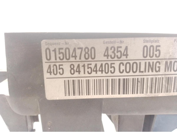 84154405 ELECTROVENTILADOR OPEL INSIGNIA A Sports Tourer (G09)|Desguaces La Cabaña