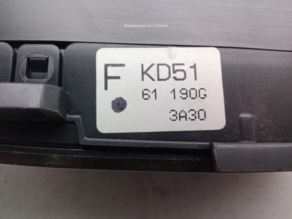 KD5161190G MANDO CLIMA MAZDA CX-5 (KE, GH)|Desguaces La Cabaña