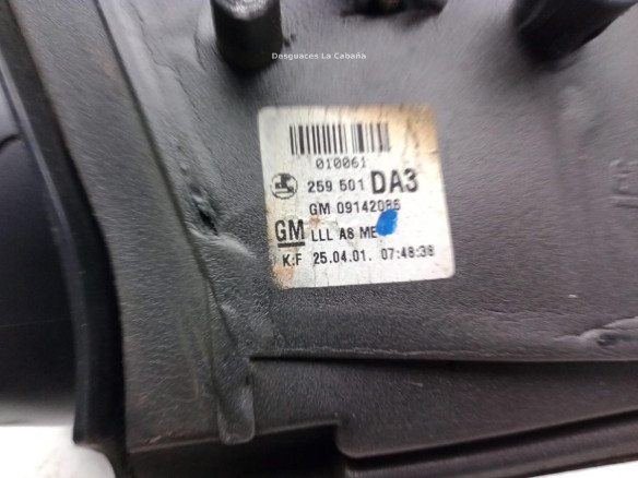010061 ESPEJO IZQ OPEL ASTRA G Sedán (T98)|Desguaces La Cabaña