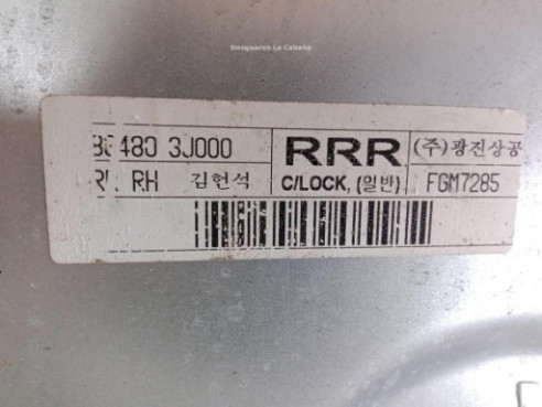 ELEVALUNAS PUERTA LAT TRA DER HYUNDAI ix55 |Desguaces La Cabaña