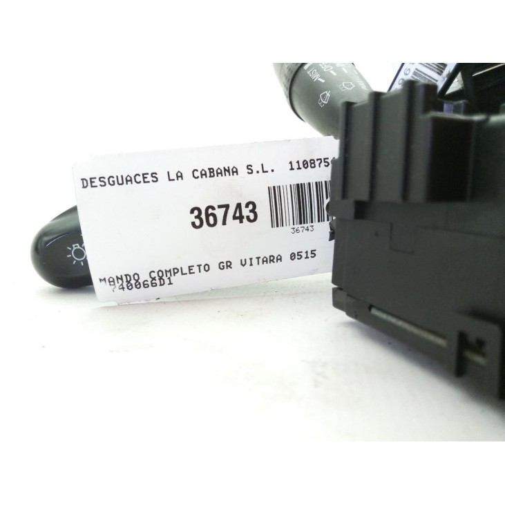 MANDO COMPLETO SUZUKI GRAND VITARA II (JT, TE, TD) |Desguaces La Cabaña