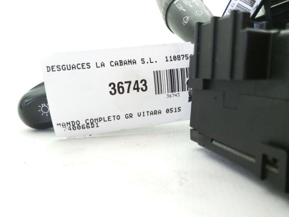 MANDO COMPLETO SUZUKI GRAND VITARA II (JT, TE, TD) |Desguaces La Cabaña