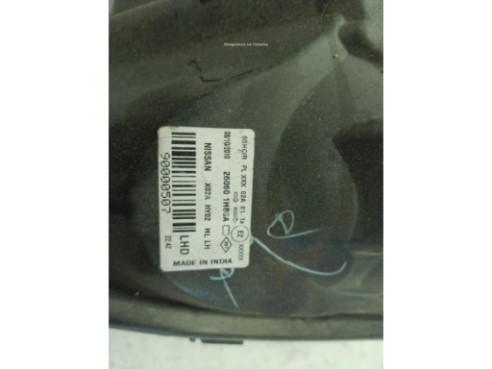 260601HB0A FARO IZQUIERDO NISSAN MICRA IV (K13)|Desguaces La Cabaña