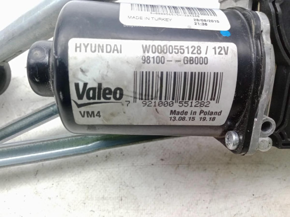 98110C8000 MOTOR LIMPIAPARABRISAS DEL HYUNDAI i20 (GB)|Desguaces La Cabaña