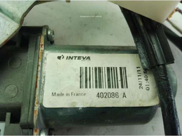 402086A ELEVALUNAS PUERTA LAT DEL DER RENAULT KANGOO / GRAND KANGOO (KW0/1_)|Desguaces La Cabaña