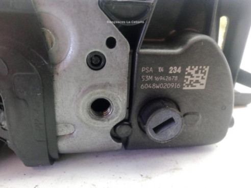 9810423480 CERRADURA PUERTA LAT DEL DER PEUGEOT 3008 SUV (M_)|Desguaces La Cabaña