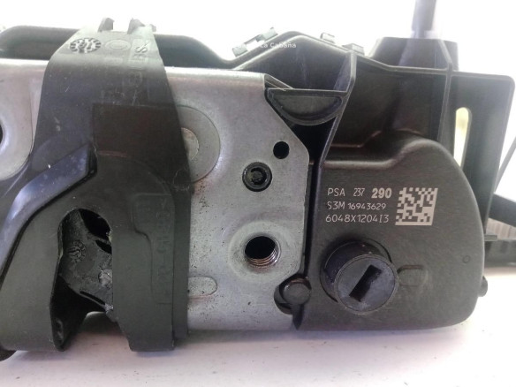 9823729080 CERRADURA PUERTA LAT TRA DER PEUGEOT 3008 SUV (M_)|Desguaces La Cabaña