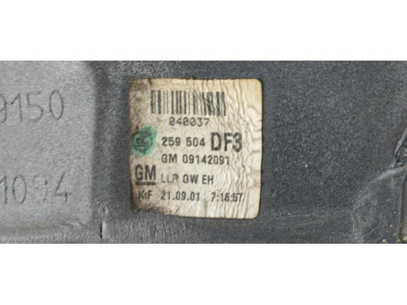 09142091 ESPEJO DER OPEL ASTRA G Ranchera familiar (T98) |Desguaces La Cabaña