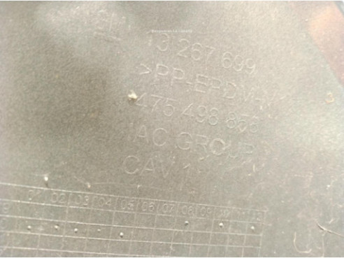 93168449 PARAGOLPES DEL OPEL MERIVA B Limusina (S10)|Desguaces La Cabaña