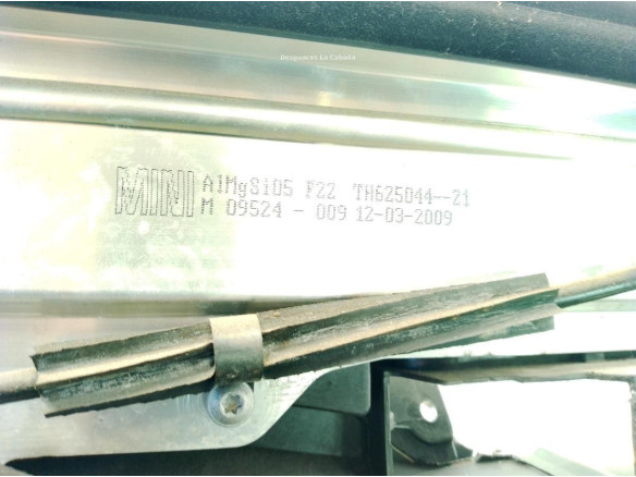 51332756084 ELEVALUNAS PUERTA LAT DEL DER MINI MINI (R56)|Desguaces La Cabaña