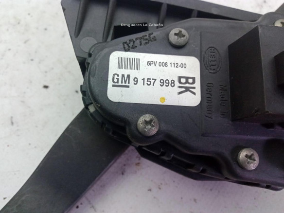 9157998 POTENCIOMETRO ACELERADOR OPEL ASTRA H (A04)|Desguaces La Cabaña