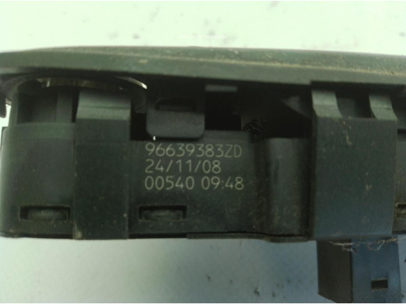 96639383ZD MANDO ELEVALUNAS PUERTA LAT DEL IZQ CITROEN C4 Picasso I Limusina (UD_)|Desguaces La Cabaña