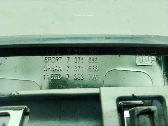 7371686 REJILLA RIÑON DER BMW 1 (F20)|Desguaces La Cabaña