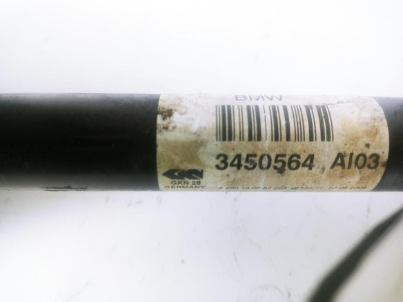 3450564AI03 PALIER DEL DER BMW X3 (E83)|Desguaces La Cabaña