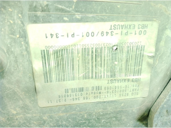 24460512 PARAGOLPES TRA OPEL ASTRA H (A04)|Desguaces La Cabaña