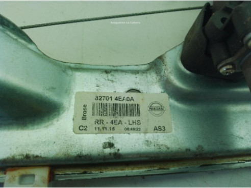 827014EA0A  ELEVALUNAS PUERTA LAT TRA IZQ NISSAN QASHQAI II Todo terreno, cerrada (J11, J11_)|Desguaces La Cabaña