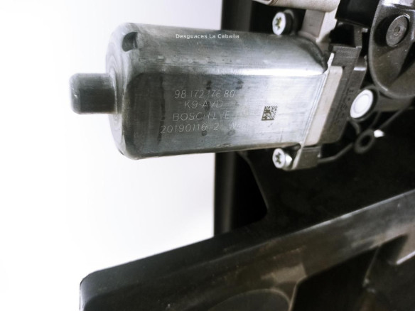 ELEVALUNAS PUERTA LAT DEL DER PEUGEOT PARTNER Furgón (K9) |Desguaces La Cabaña