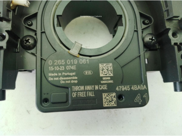 0265019061 MANDO COMPLETO NISSAN QASHQAI II Todo terreno, cerrada (J11, J11_)|Desguaces La Cabaña