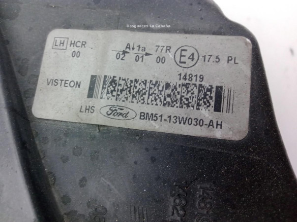 BM5113W030AH FARO IZQUIERDO FORD FOCUS III Turnier|Desguaces La Cabaña