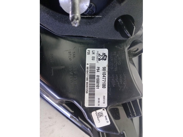 9810477180 PILOTO TRA IZQ EXT PEUGEOT 3008 SUV (M_)|Desguaces La Cabaña