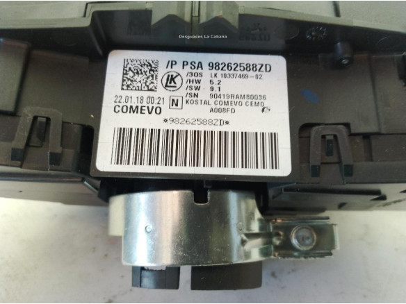 98249155DX MANDO COMPLETO PEUGEOT 3008 SUV (M_)|Desguaces La Cabaña