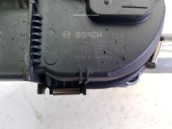 9824762480 MOTOR LIMPIAPARABRISAS DEL PEUGEOT 3008 SUV (M_)|Desguaces La Cabaña
