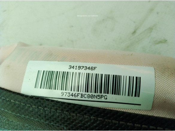 9811504680  AIRBAG CORTINA IZQ PEUGEOT 3008 SUV (M_)|Desguaces La Cabaña