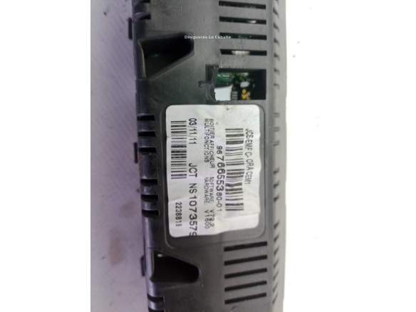 9676655380 DISPLAY FIAT SCUDO Furgón (270_, 272_)|Desguaces La Cabaña