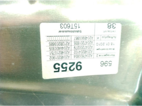 A2127201679 ELEVALUNAS PUERTA LAT DEL DER MERCEDES BENZ CLASE C (W204)|Desguaces La Cabaña