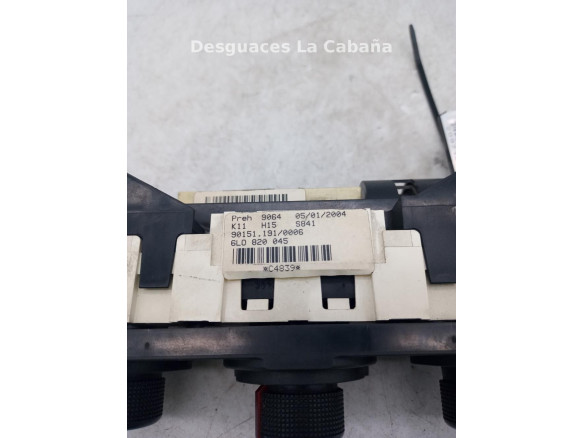 6LO820045 MANDO CALEFACCION SEAT IBIZA III (6L1) |Desguaces La Cabaña