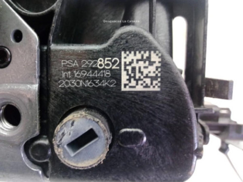 9844412880 CERRADURA PUERTA LAT TRA DER OPEL CORSA F|Desguaces La Cabaña