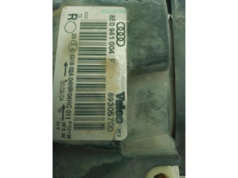 8E0941030C FARO DERECHO AUDI A4 Avant (8E5, B6)|Desguaces La Cabaña