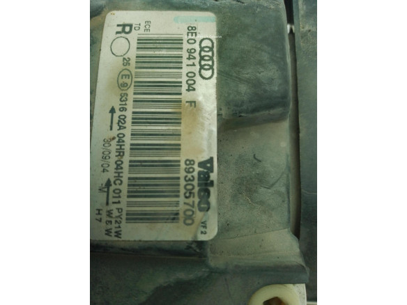 8E0941030C FARO DERECHO AUDI A4 Avant (8E5, B6)|Desguaces La Cabaña